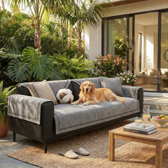 Simple Modern Jacquard High-Weight Non-Slip Chenille Outdoor Garden Sofa Cover