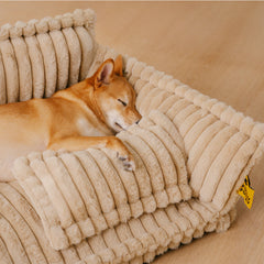 Large Washable Fluffy Orthopaedic Soft Dog Sofa Bed-Snoozy Dream