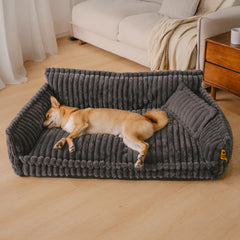 Orthopedic Dog Sofa Bed With Pillow-Snoozy Dream