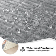 Waterproof Lazy Soft Flannel Breathable Pet Mat Non-slip Corner Couch Cover