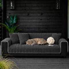 Waterproof One-Piece Cozy Flannel Sofa Protection Non-Slip Outdoor Garden Sofa Cover