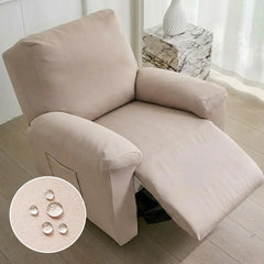 Water-Repellent Scratch-Resistant Elastic Full-Coverage Recliner Couch Cover