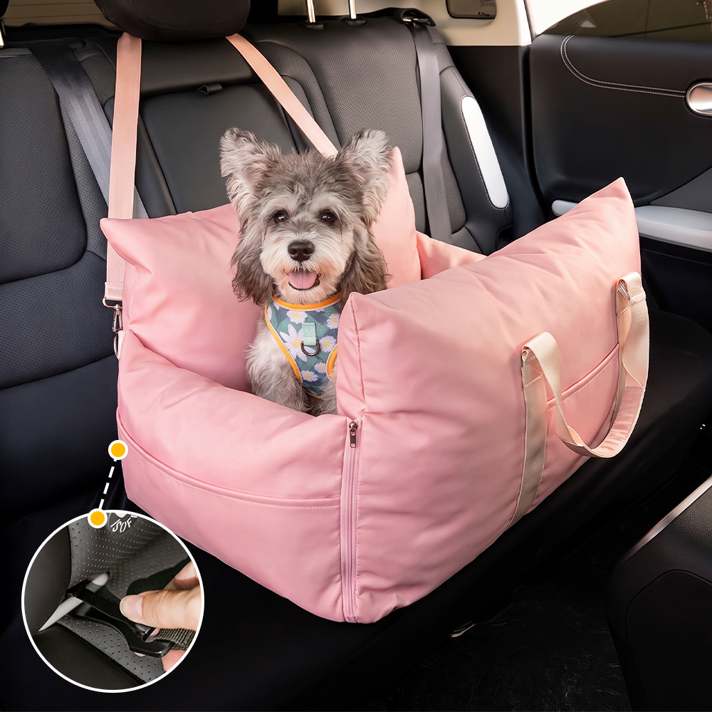 ISOFIX Dog Car Seat Bed with ISOFIX System - First Class
