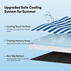 Cooling Orthopedic Dog Bed - Chill Nest