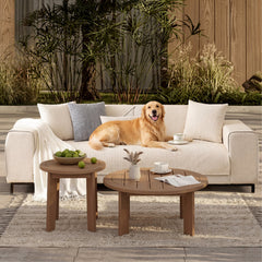 Simple Solid Color Chenille Scratch-resistant Protective Outdoor Garden Sofa Cover