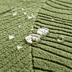 Modern Leaf Jacquard Water-repellent Anti-Scratch Stretch Full Wrap Sofa Cover