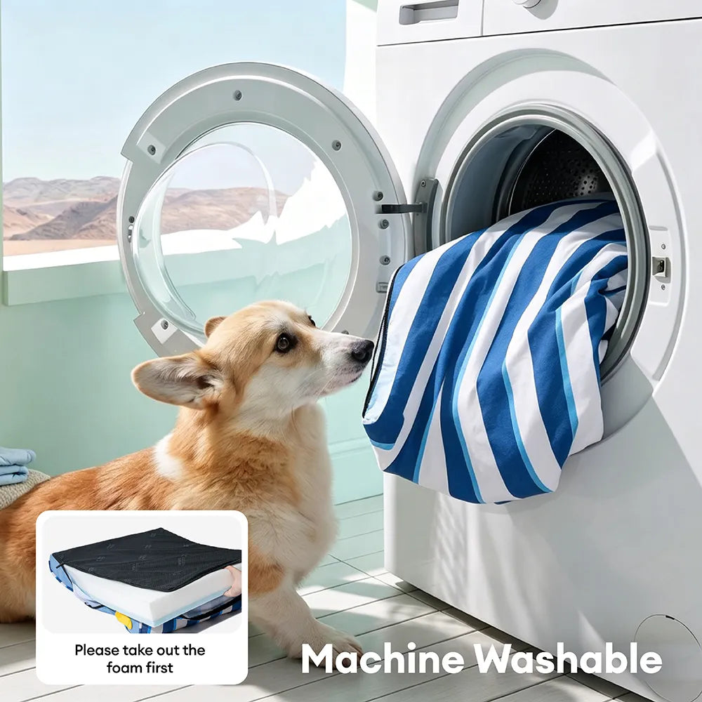 Cooling Orthopedic Dog Bed for Crate