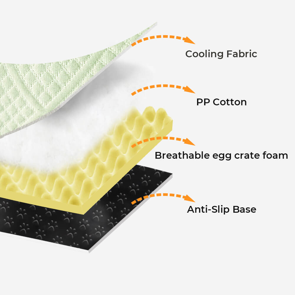 Cooling Orthopedic Washable Large Dog Sofa Bed - Outdoor