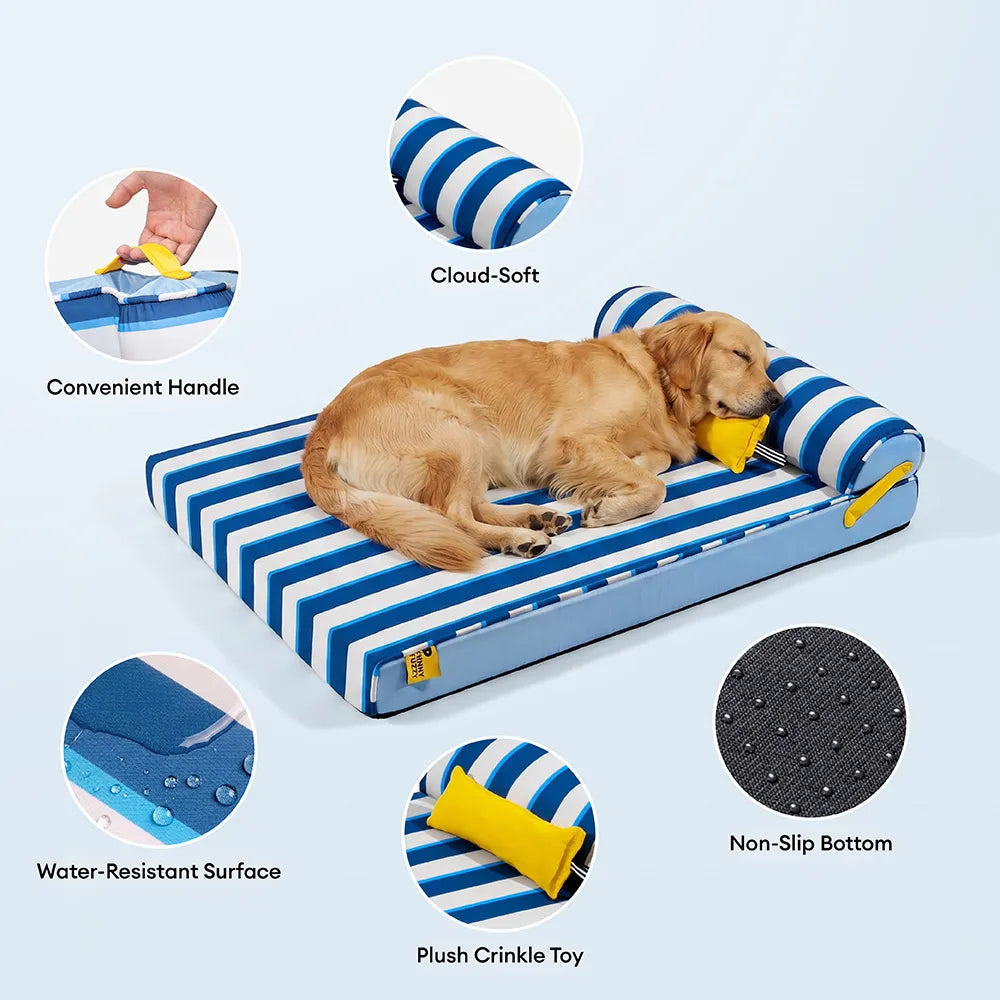 Cooling Orthopedic Dog Bed for Crate