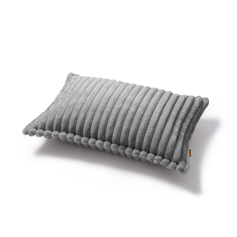 Plush Ribbed Bolster Fitted Sheet Mattress Cover - Cozy Nest