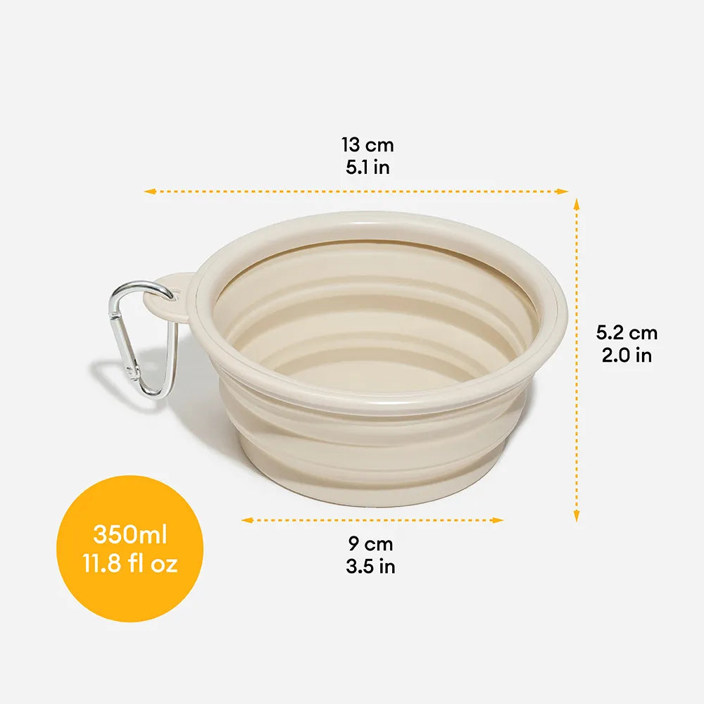 Collapsible Silicone Dog Bowl-Urban Roaming