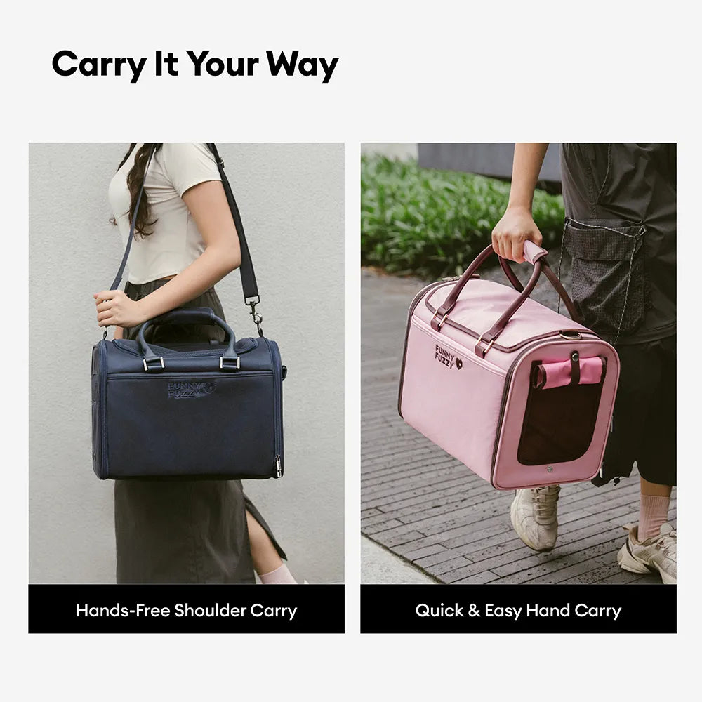Dog Airline-Compliant Soft-Sided Carriers-Urban Roaming