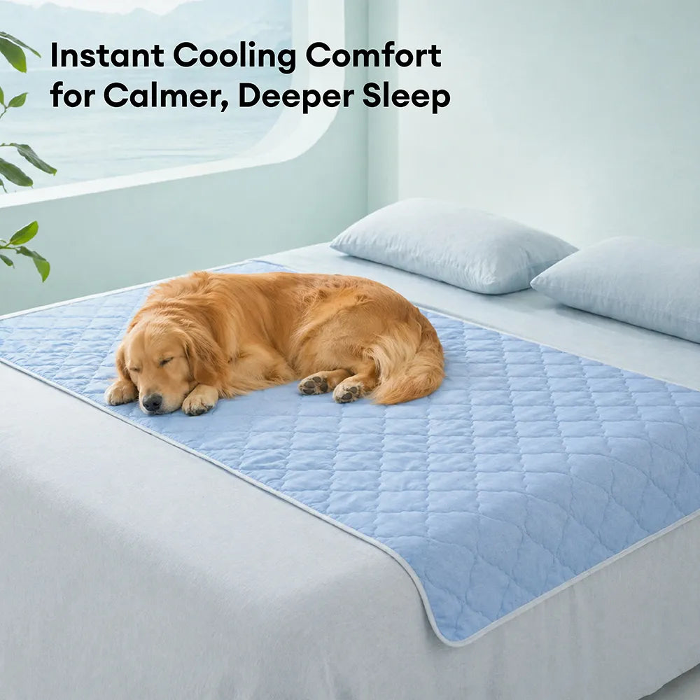 Double-Sided Cooling Dog Blanket - Chill Nest