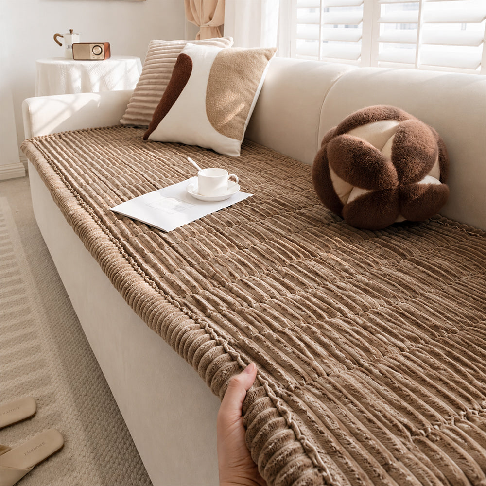 Waterproof Lazy Soft Flannel Breathable Pet Mat Non-slip Couch Cover