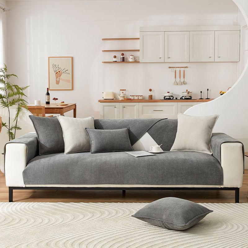 Waterproof All-season Stain-resistant Durable Corner Sofa Cover - Retro