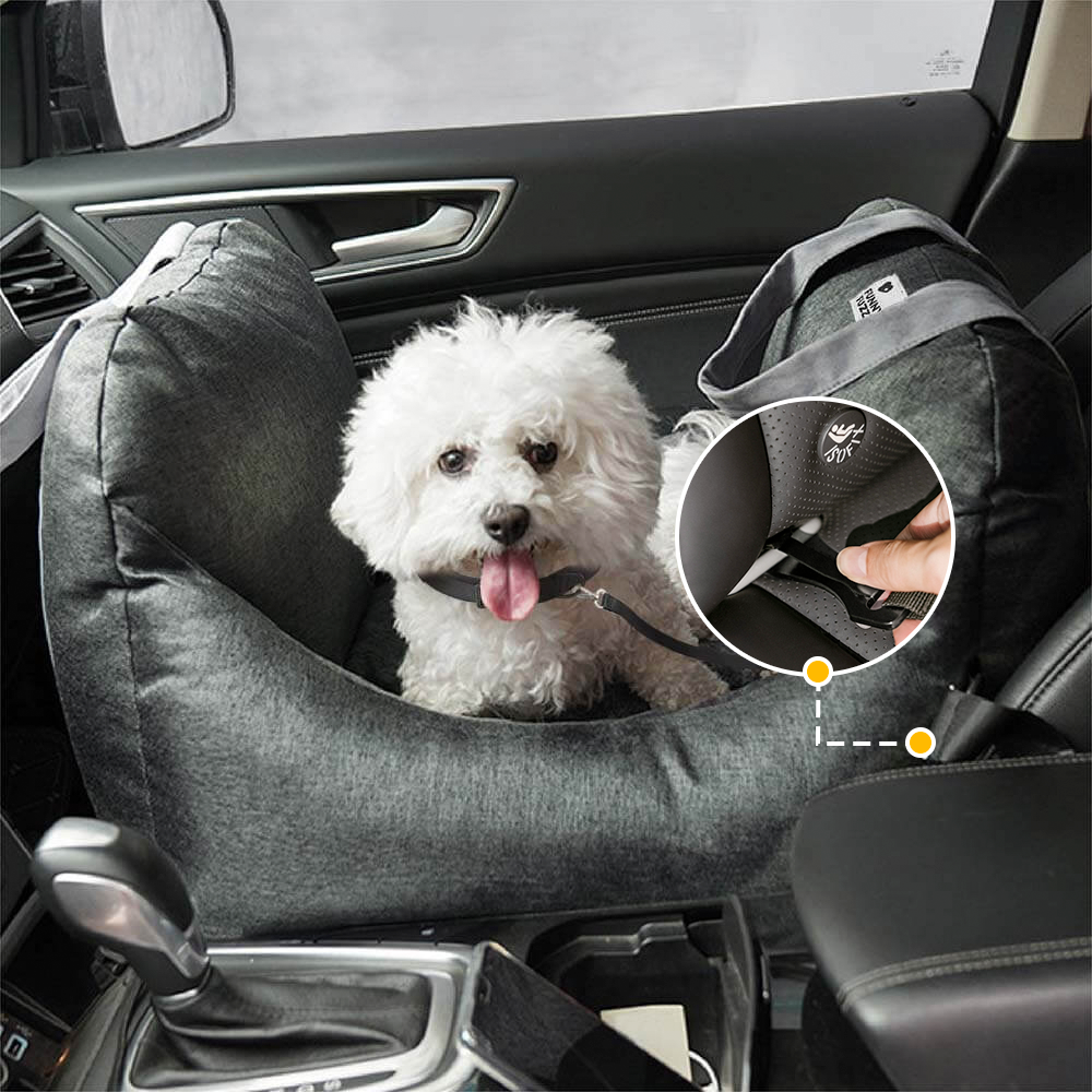 ISOFIX Dog Car Seat Bed with ISOFIX System - First Class