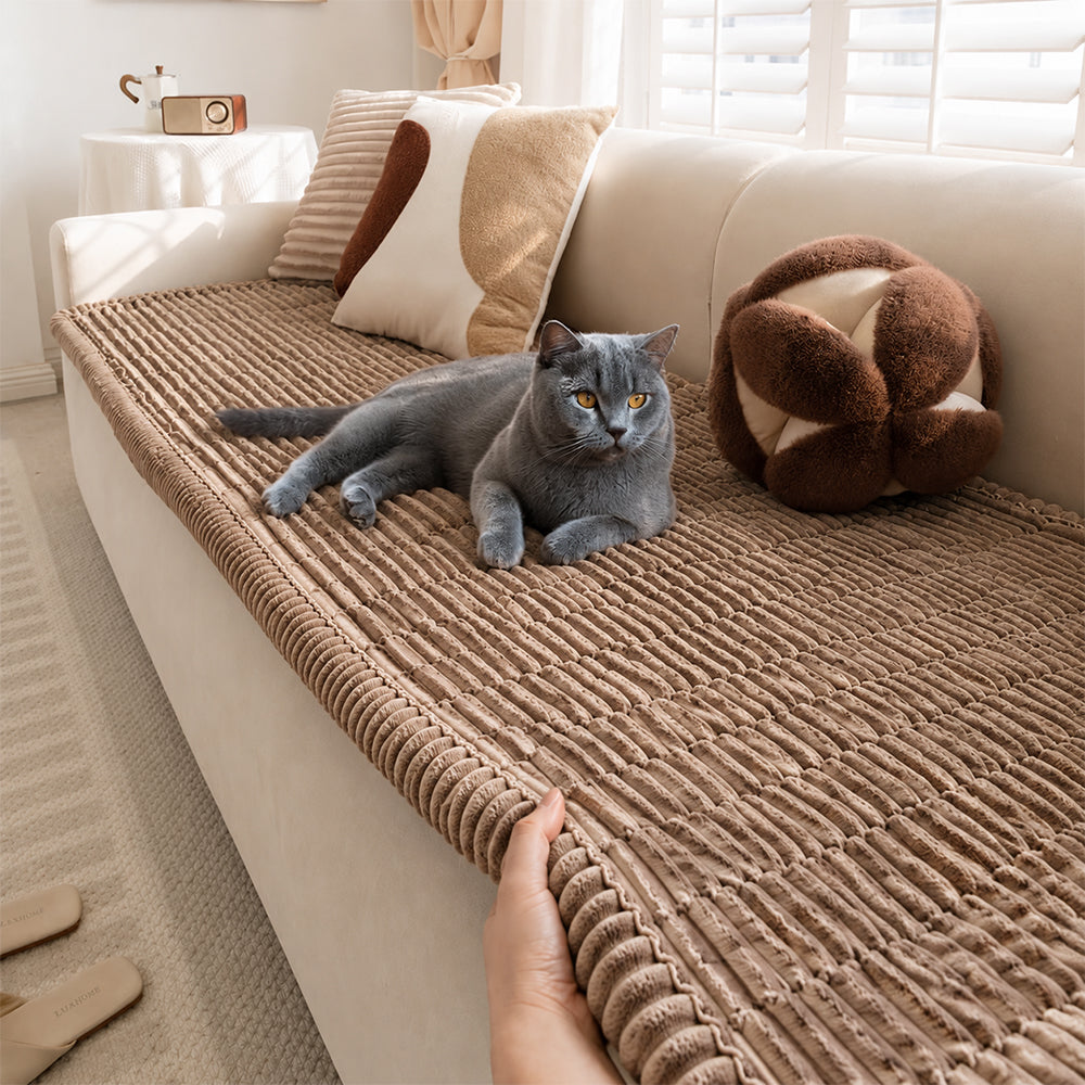 Waterproof Lazy Soft Flannel Breathable Pet Mat Non-slip Couch Cover