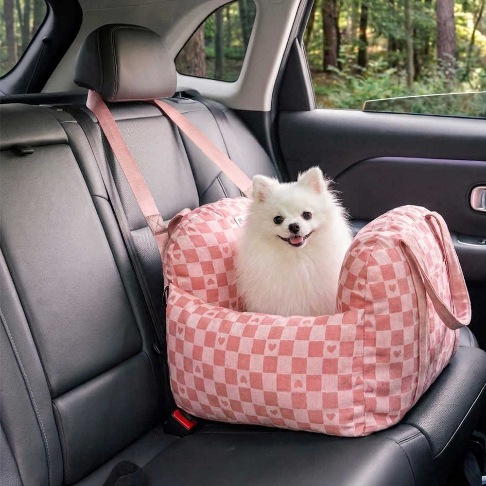 ISOFIX Dog Car Seat Bed with ISOFIX System - First Class