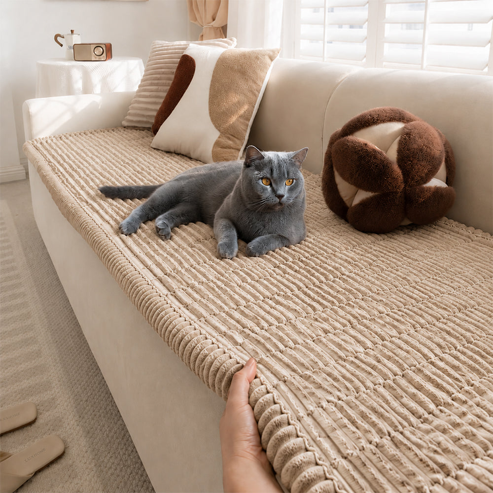 Waterproof Lazy Soft Flannel Breathable Pet Mat Non-slip Couch Cover