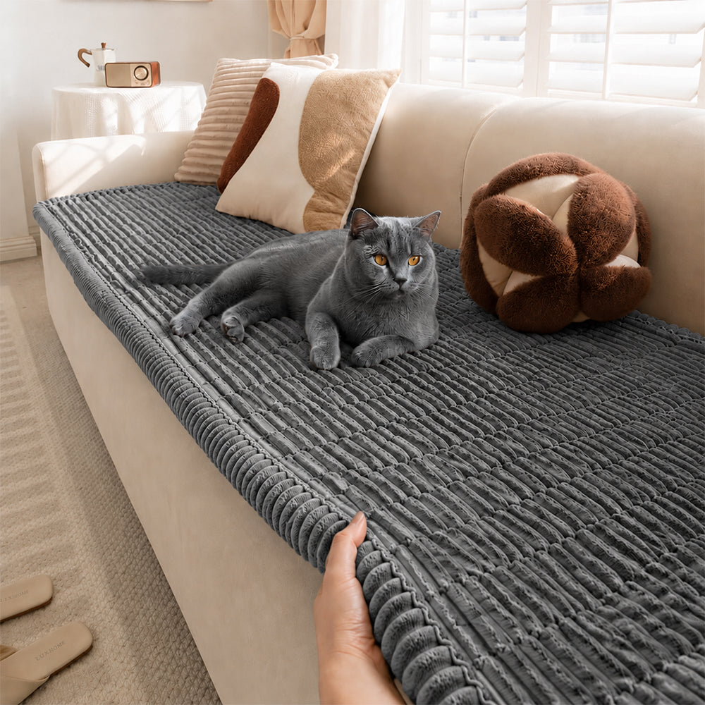 Waterproof Lazy Soft Flannel Breathable Pet Mat Non-slip Couch Cover