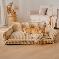 Large Washable Fluffy Orthopaedic Soft Dog Pillow Dog Sofa Bed - Home Office