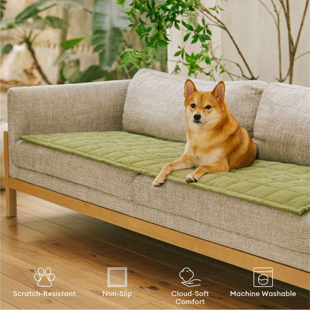 Scratch-proof All-season Stain-resistant Sofa Cover Mat - Retro