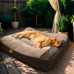 Large Garden Outdoor Dog Bed Scratch-resistant Spine Protection