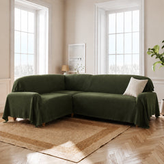 Soft Plush Water-resistant Multi-Purpose Furniture Protection Corner Sofa Cover Sofa Throws