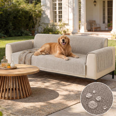 One-Piece Scratch-Resistant Outdoor Garden Sofa Cover Durable Water-Repellent Non-Slip Sofa Cover