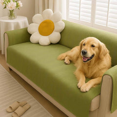 Waterproof Non-Slip Furniture Protector One-Piece Pet Sectional Couch Cover-Slipsafe