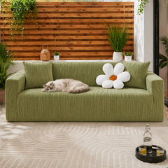 Jacquard Stretch Full-Cover Anti-scratch Outdoor Garden Sofa Cover