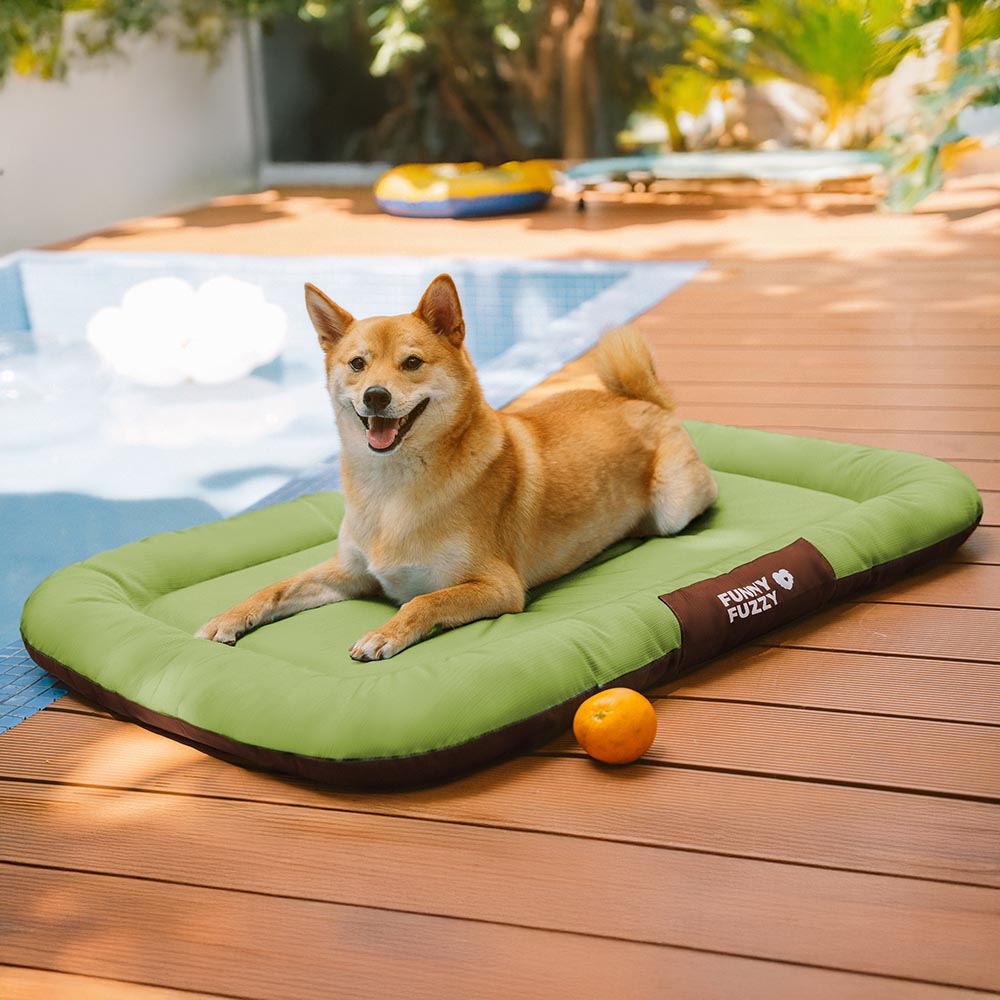 Waterproof ＆ Chew-proof Memory Foam Orthopedic Dog Mat for Crate