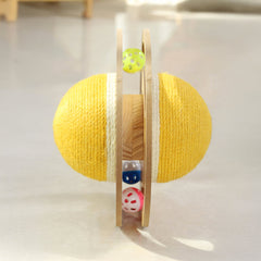 Sisal Scratching Ball Interactive Cat Toy