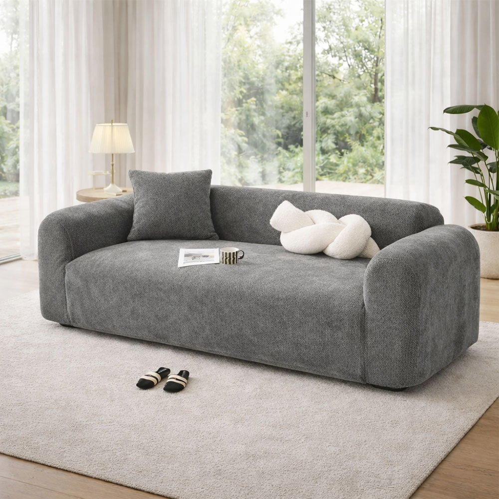 Herringbone Full Coverage Scratch-Resistant Sofa Protection Magic Stretch  Corner Couch Cover