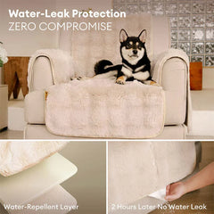 Water-resistant Fluffy Soft Furniture Protector Recliner Chair Covers Couch Covers