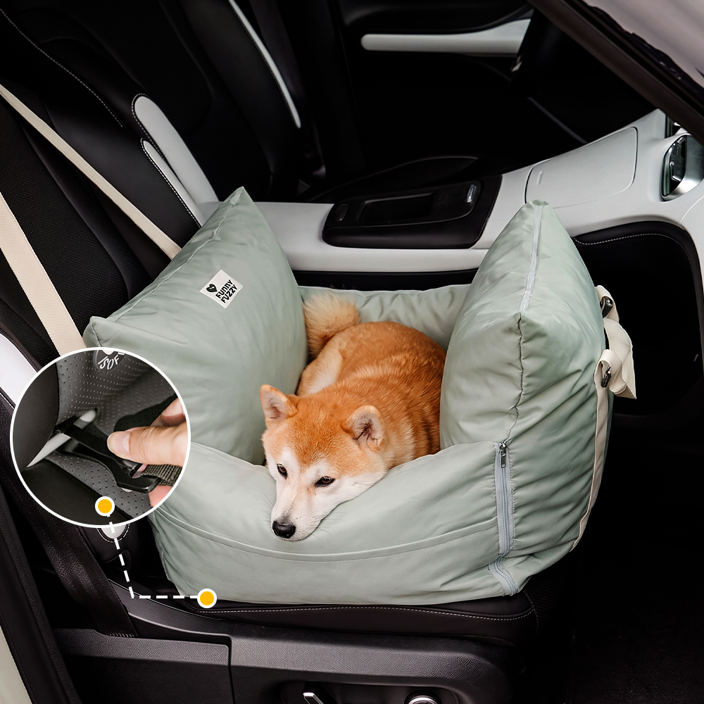 ISOFIX Dog Car Seat Bed with ISOFIX System - First Class