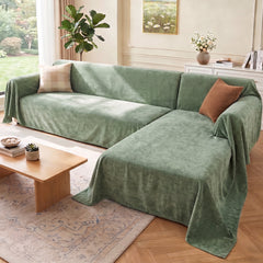 Soft and Waterproof Scratch-Resistant Non-Linting Throw  Corner Couch Cover