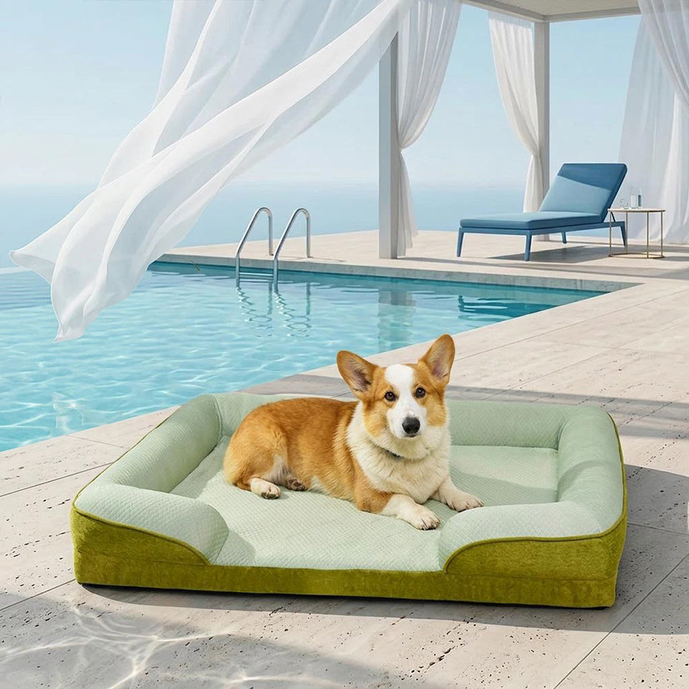 Cooling Orthopedic Washable Large Dog Sofa Bed - Outdoor