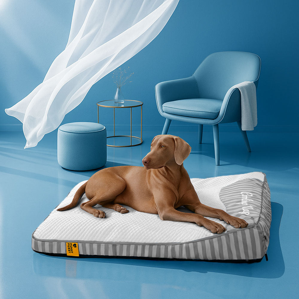 Extra Large Cooling Washable Rectangle Orthopedic Dog Bed Outdoor Dog Bed