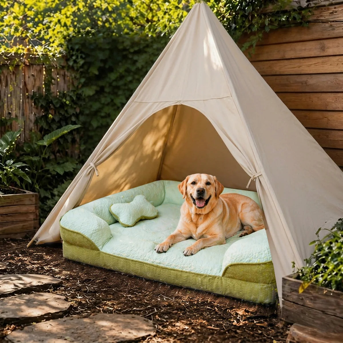 Cooling Orthopaedic Washable Large Outdoor Garden Dog Sofa Bed