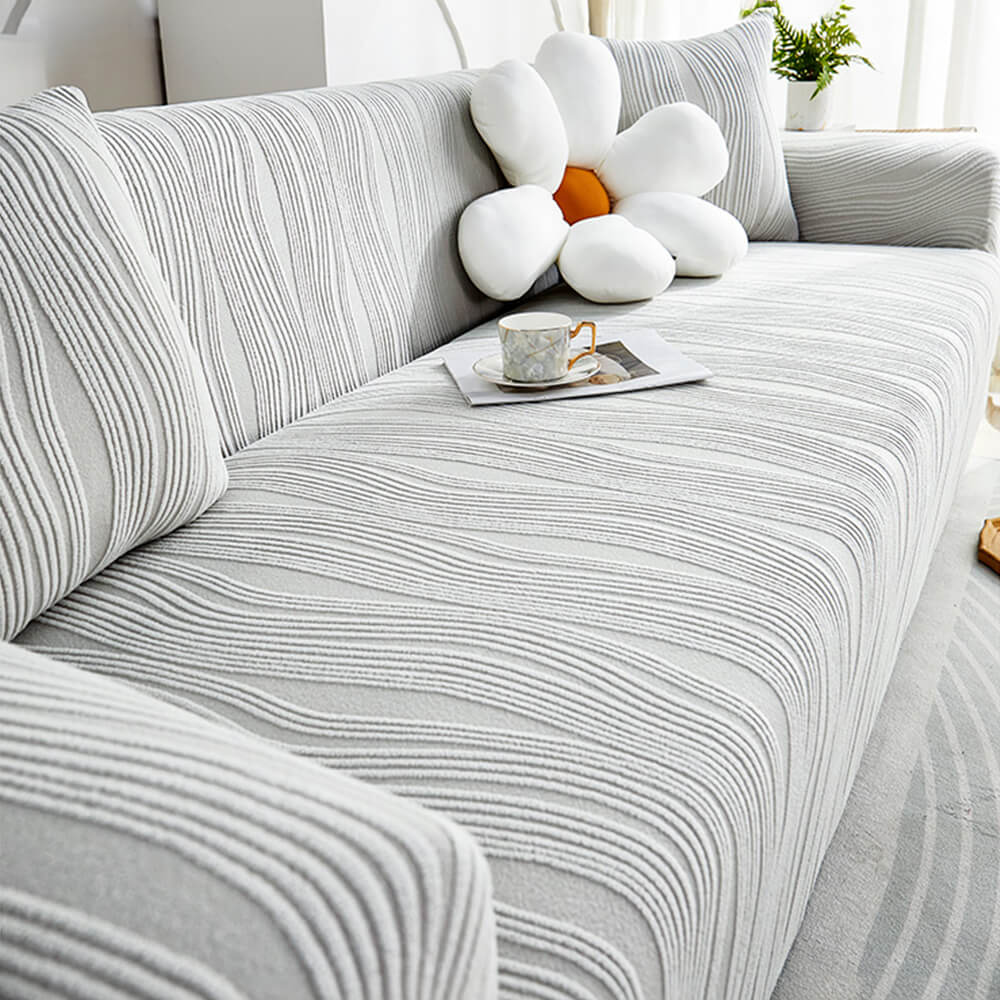 Jacquard Stretch Full-Cover Anti-scratch Outdoor Garden Sofa Cover