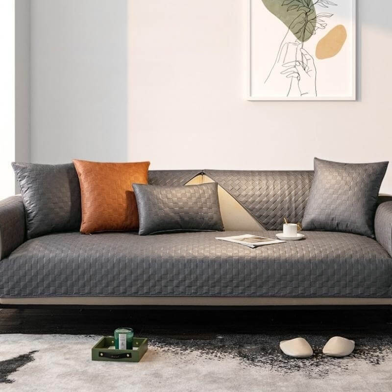 Water-resistant Leathaire Fabric Furniture Protection Sofa Cover