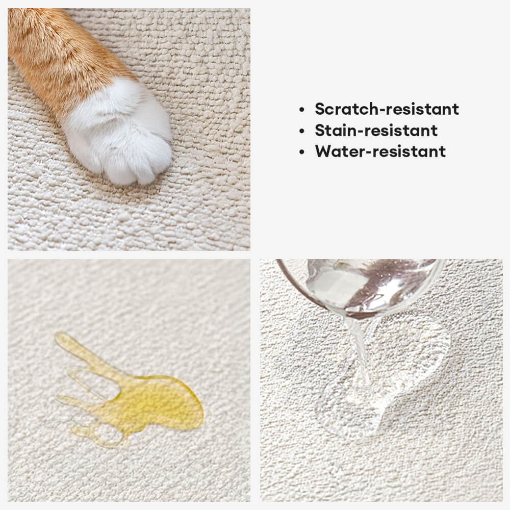 Water-repellent Teddy Fleece Non-Slip Straight Outdoor Garden Sofa Cover