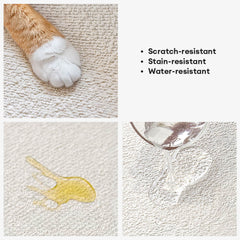 Water-repellent Teddy Fleece Non-Slip Straight Outdoor Garden Sofa Cover