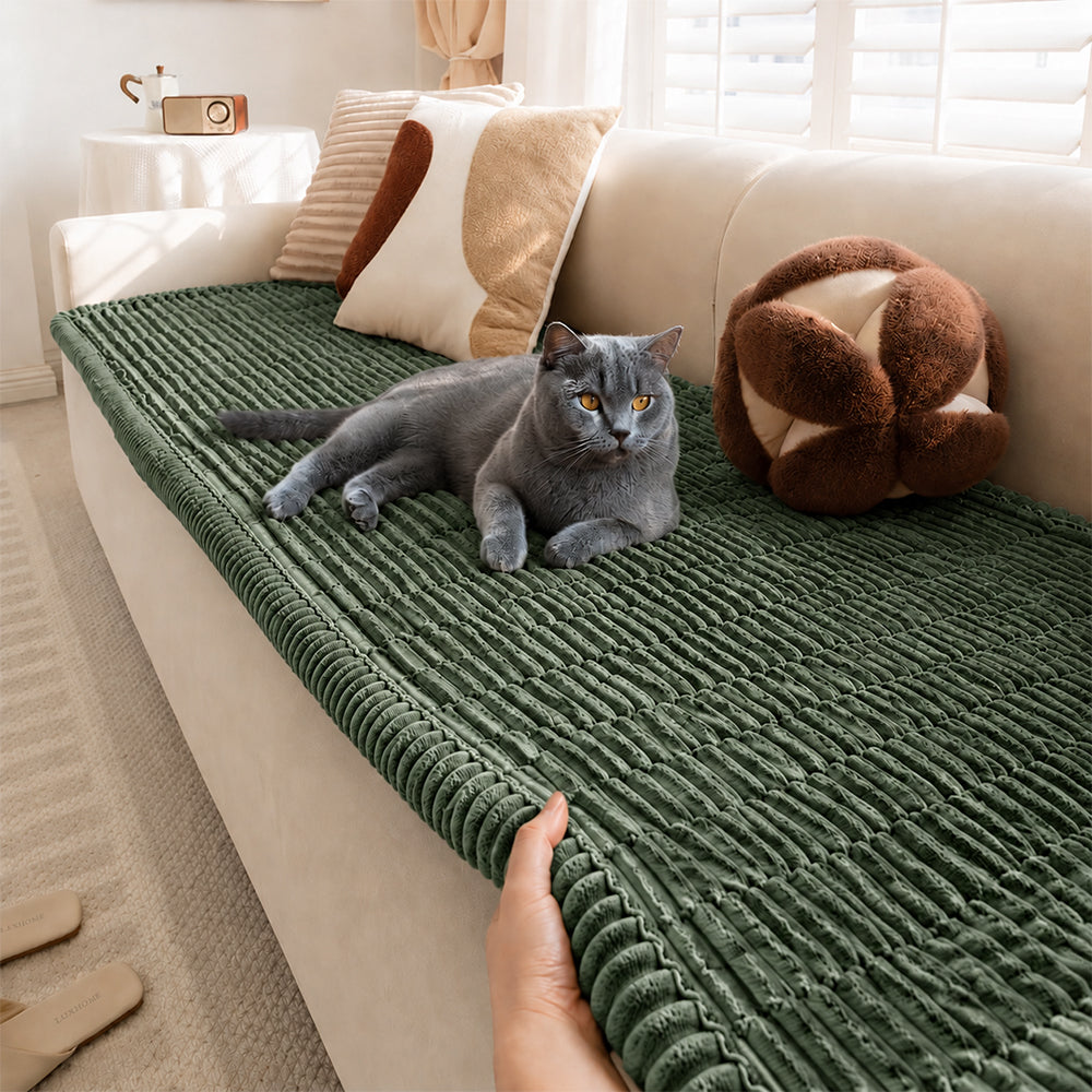 Waterproof Lazy Soft Flannel Breathable Pet Mat Non-slip Couch Cover