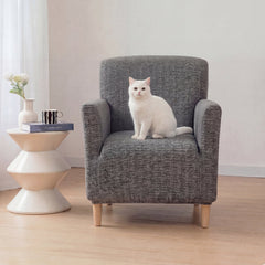 Herringbone Full Coverage Scratch-Resistant Armchair Cover Sofa Protection Sofa Cover