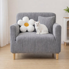Jacquard Stretch Full-Coverage Armchair Covers Settee Covers Anti-scratch Sofa Cover
