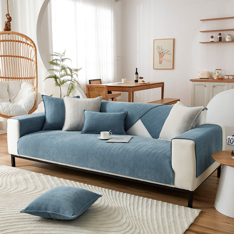 Waterproof All-season Stain-resistant Durable Corner Sofa Cover - Retro
