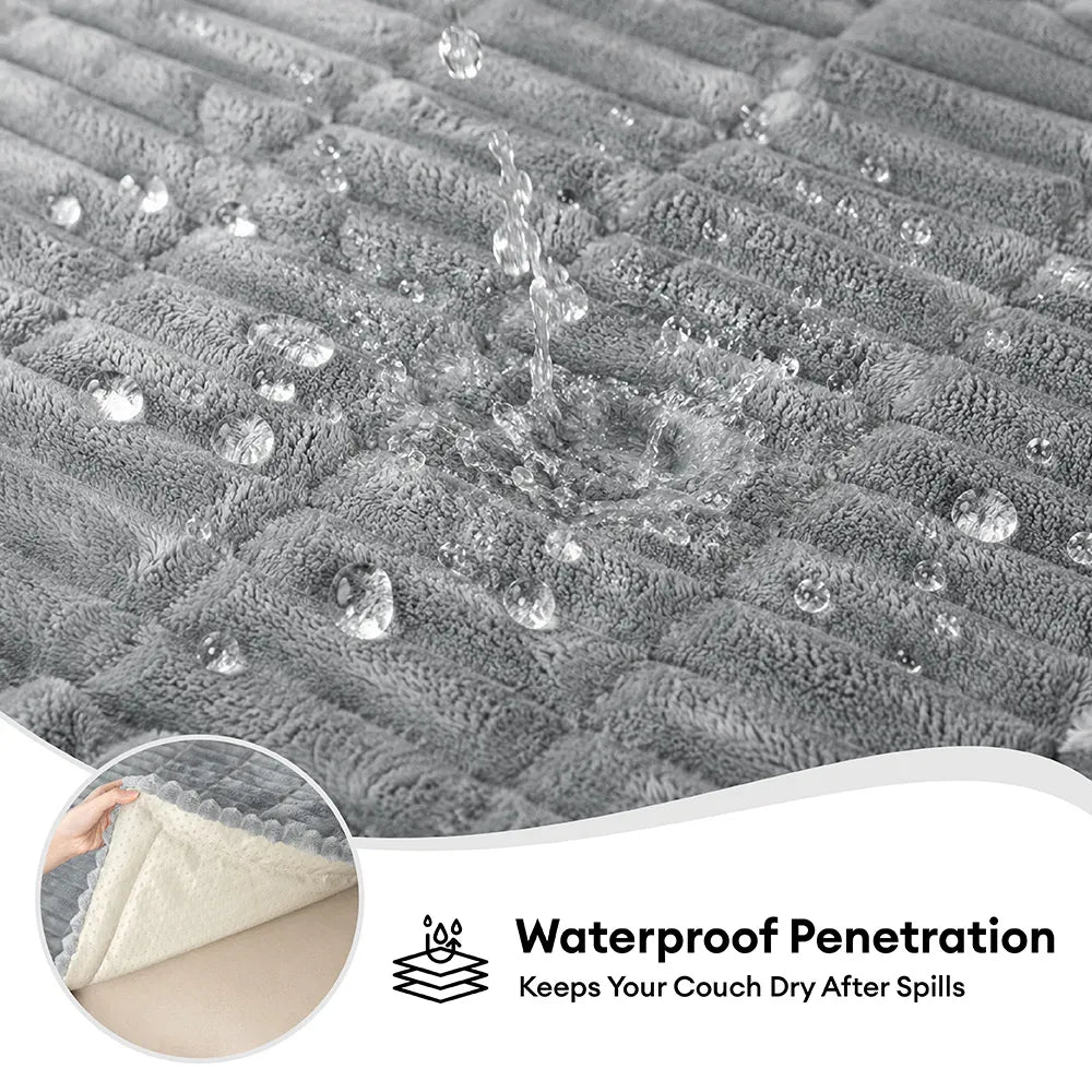 Waterproof Lazy Soft Flannel Breathable Pet Mat Non-slip Corner Couch Cover