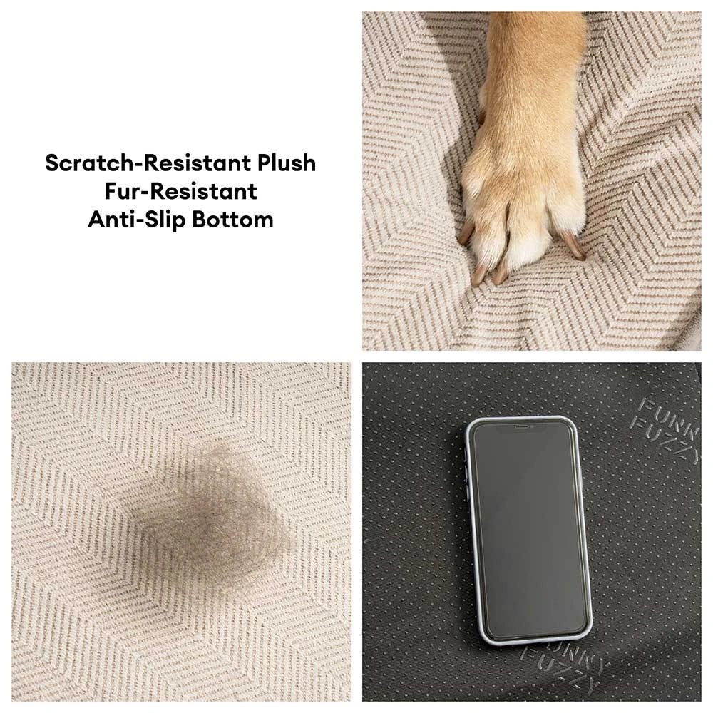 Climbing Aid for Bed and Couch Access Joint Protection Soft Dog Ramp Stairs - Pet-Friendly Bedroom